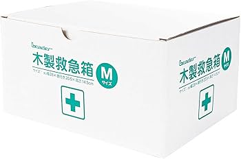 Amazon.co.jp: 日進医療器(Nissiniryouki) リーダー 木製救急箱 M